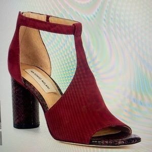 Antonio Melani Hilloray Suede T-Strap Dress Sandal